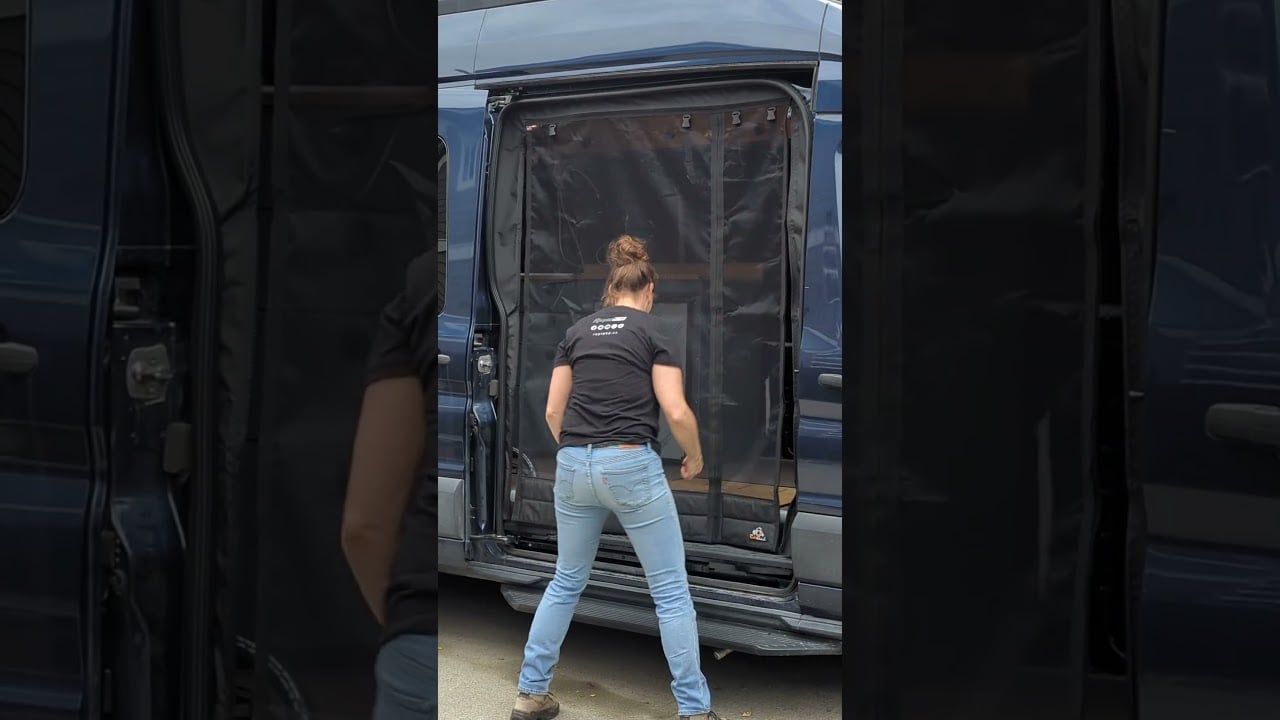 The Bug Wall Mosquito Screens | Sliding Door Ford Transit