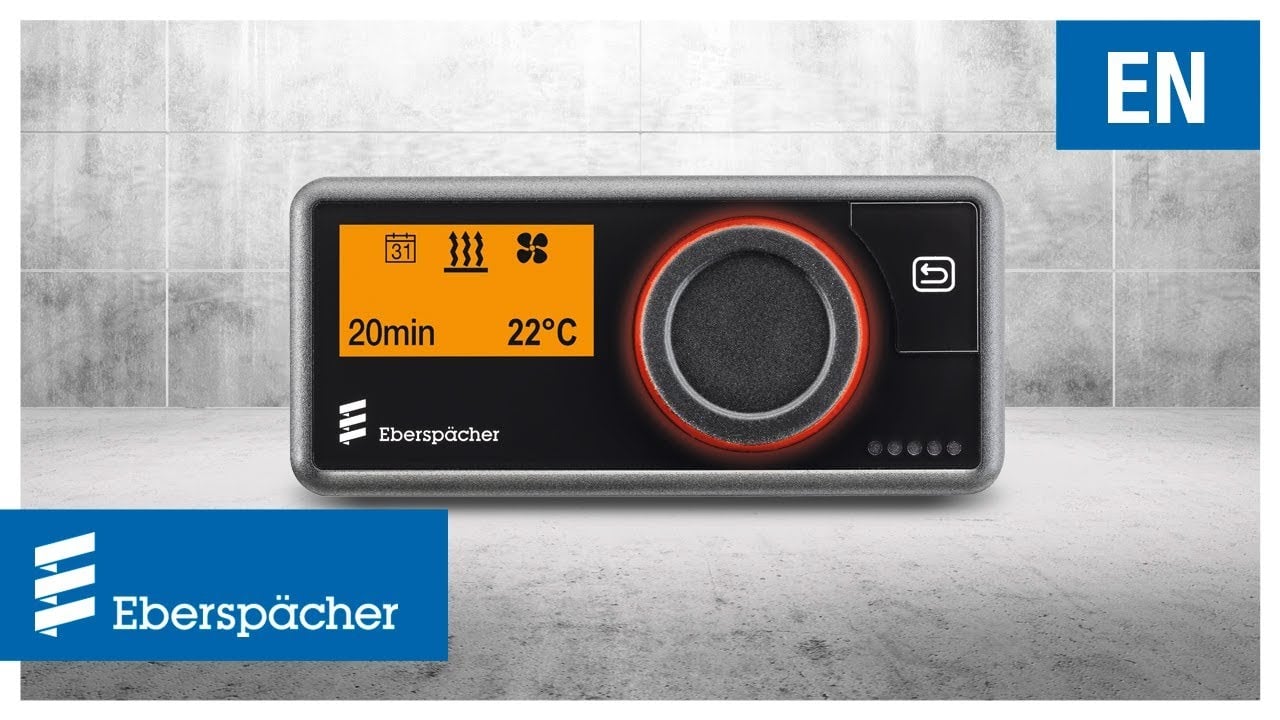 Eberspächer control element: How does the EasyStart Pro work