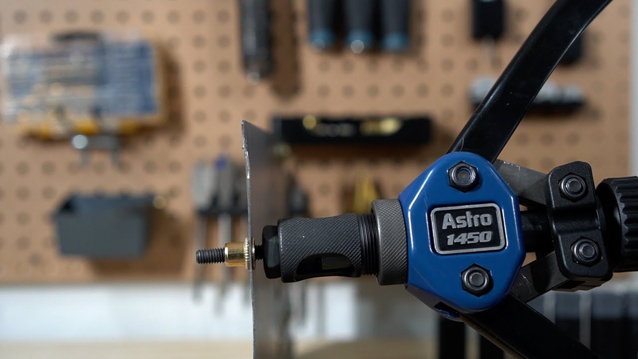 Cross Nuts and Rivet Nuts Installation Quick Demo