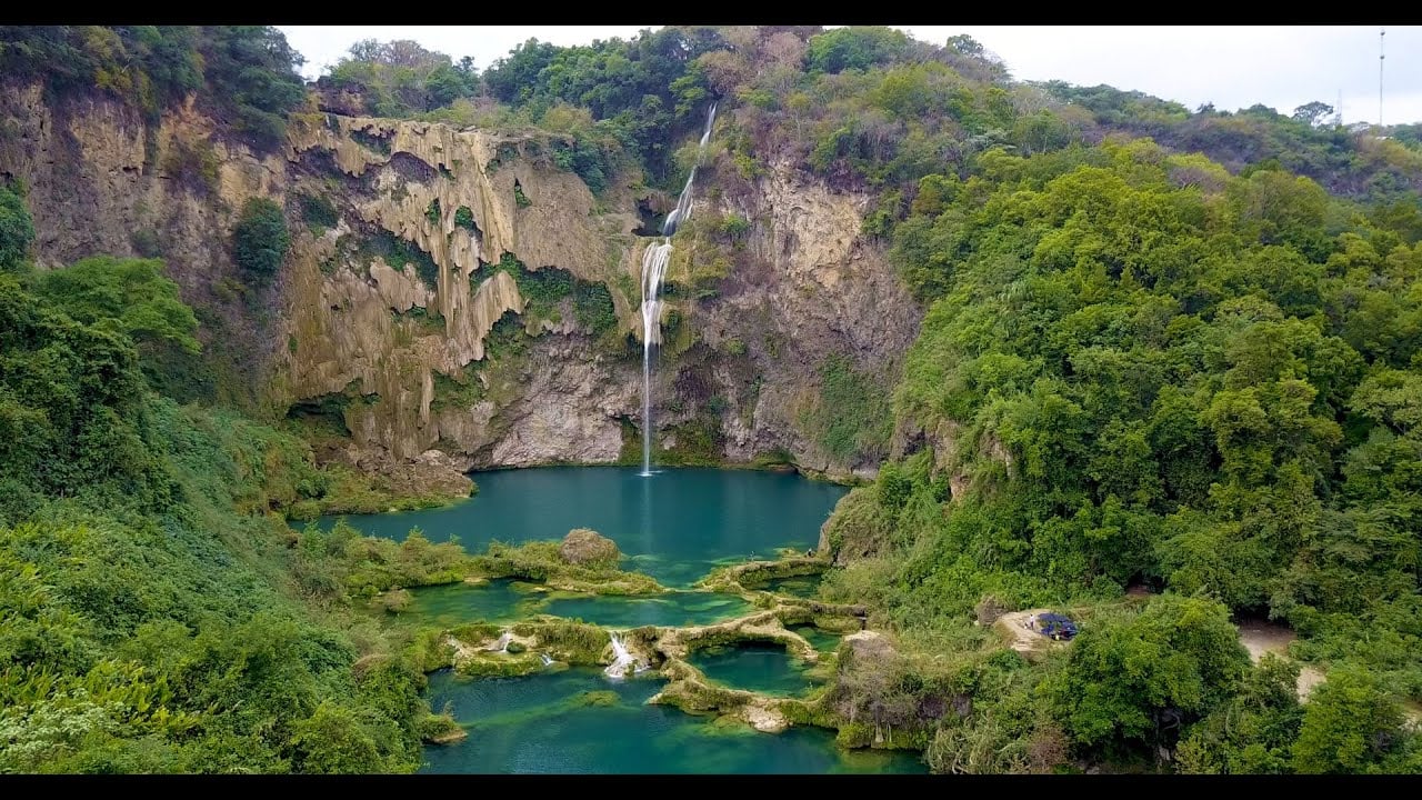Cascada El Salto, San Luis Potosi, Mexico.