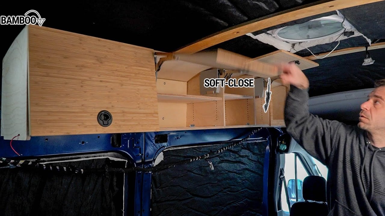 DIY Upper Cabinet | Ford Transit Van