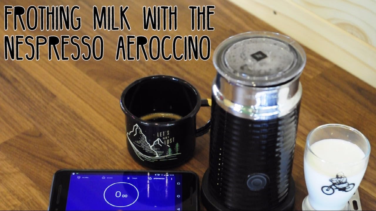 Frothing Milk with the Nespresso Aeroccino Milk Frother