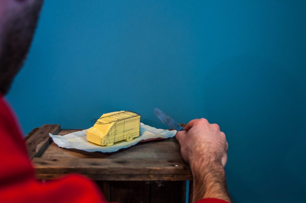 Ford Transit Virtual Butter 3D Model