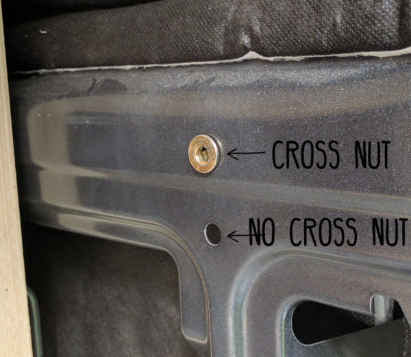 Cross Nuts and Hex Nuts Avoid Drilling Holes in your Van FarOutRide