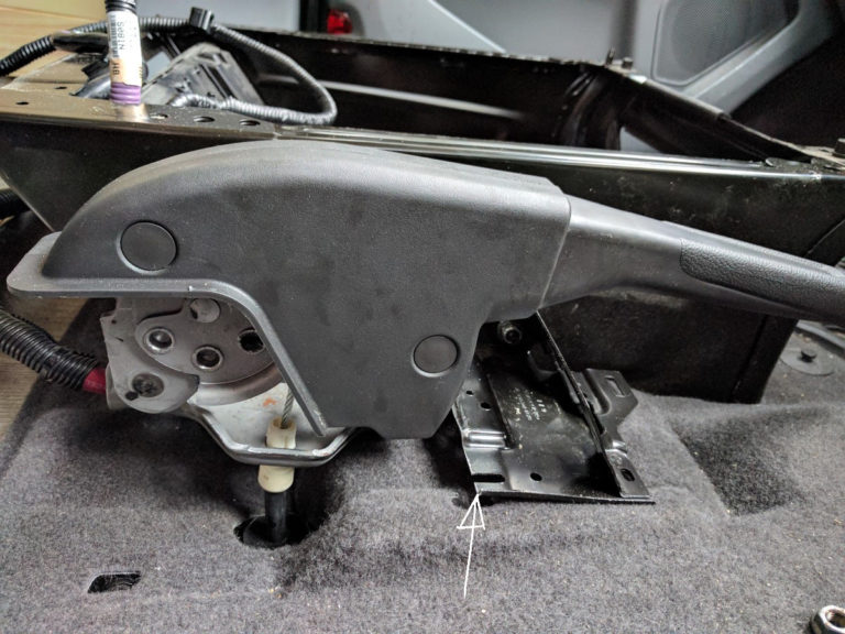 Driver Swivel Seat Installation & ebrake relocation on a Ford Transit