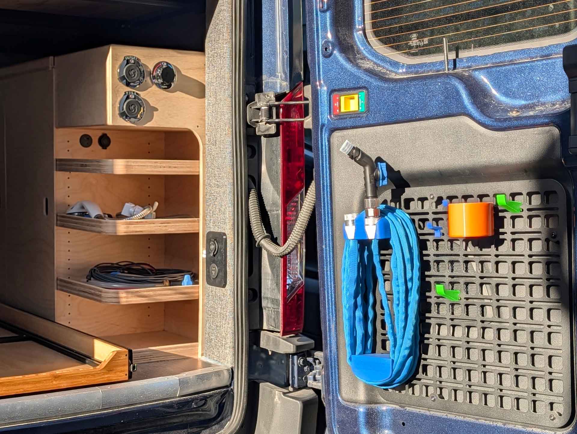 Zero-G 1/2" x 25' Hose Holder for MOLLE Panel (3D Print File) - Image 2