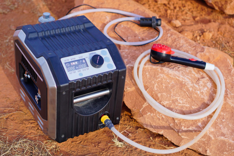 Mr. Heater BOSS Portable Hot Shower System Review FarOutRide