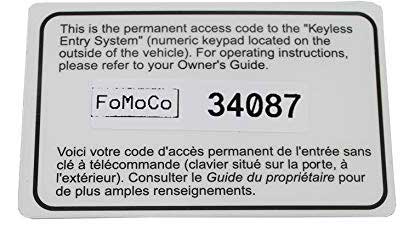 Ford Keyless Entry KEYPAD: How To Add & Program a New Keypad - FarOutRide