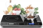 Duxtop 9620LS LCD Portable Double Induction Cooktop 1800W