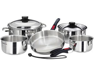 Magma A10-360L-IND Induction Cookware for Van RV Boat nesting