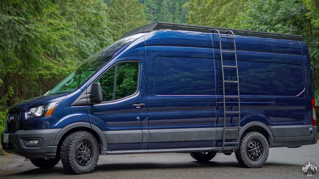 Ford Transit AllTerrain Larger Tires Upgrade FarOutRide