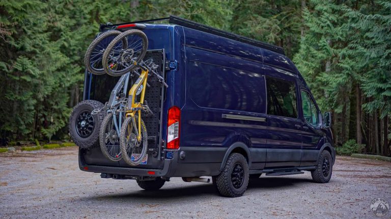Rear Door Bike Rack for Vans (Ford Transit, Sprinter, ProMaster)-4