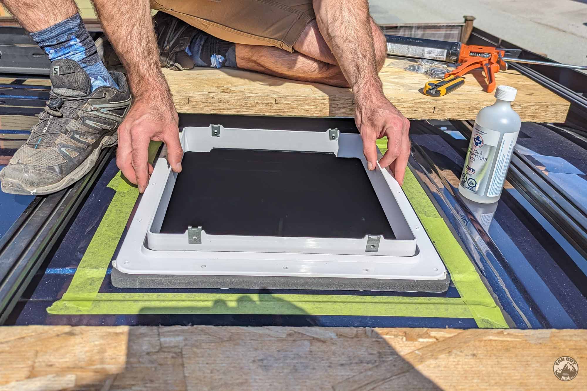 Maxxfan Installation Maxxfan Roof Vent DIY Install on a Van | Step-By-Step Guide