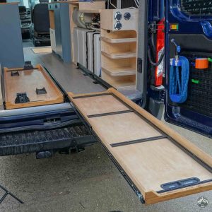 Slide-Out Tray's 3D Printed Parts (Dust Chute & Rear WHeel Support)